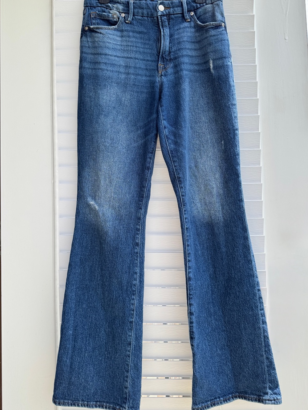 Good American Women's Medium Blue Bootcut Jeans - Picture 2 of 10